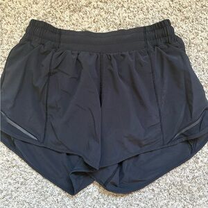 Lululemon Athletica Black Athletic Shorts Lightweight Performance